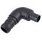 U-PVC elbow 45° with hose tail 50 x 38mm