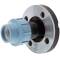 PP flange adapter with compression fitting, DVGW