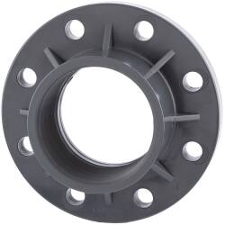 U-PVC fixed flange with female thread