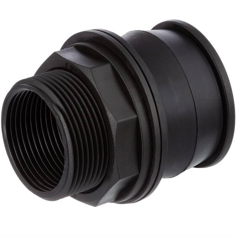 PP push-in tank adpater EPDM male x female thread