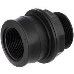 PP push-in tank adpater EPDM male x female thread