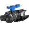 U-PVC and HDPE male threaded ball valve x PP compression fitting for PE pipes