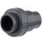 U-PVC solvent ball check valve with one nut