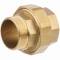Bocchettone femmina/maschio in ottone - sigillatura piatta 3/4"