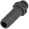 PP hose tail with male thread 3/8" x 16mm