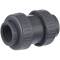 U-PVC ball check valve socket x female thread