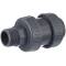 U-PVC ball check valve with male/female thread