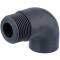 PP reducing elbow male x female thread grey 3/4" x 1/2"