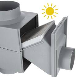 Garantia rain strainer up to 200m&sup2;