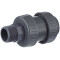 U-PVC check valve with male/female thread