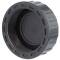 U-PVC female threaded end cap incl. gasket