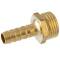 Brass hose tail with male thread