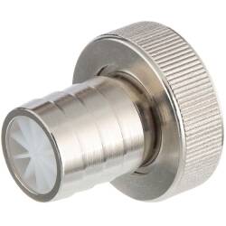 Stainless steel tap connector female thread x spout