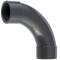 U-PVC f/f solvent bend 90°, 16 bar (injection moulding)