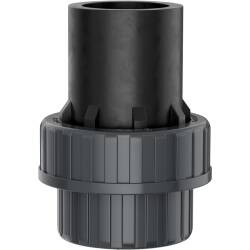 PVC-U Union, Female Socket x PE100 Welding Male Socket