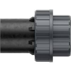 PVC-U Union, Female Socket x PE100 Welding Male Socket