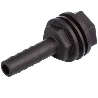 PP tank adapter male thread x hose tail 1/2" x 13mm