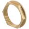 Messing Kontermutter mit Flansch 1 1/4"