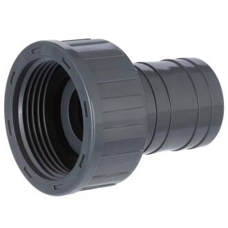 PVC-U Überwurfmutter x Schlauchtülle 1 1/4" x 32mm