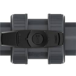 PVC-U Kugelhahn Industrie FPM VITON 2fach Klebemuffe