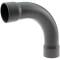 PVC-U Short Bend 90° Made from Pipe, Double Female Socket