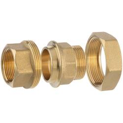 Brass female threaded union - conical sealing