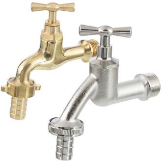 Brass water spigot