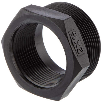 PP reducing male/female threaded bush
