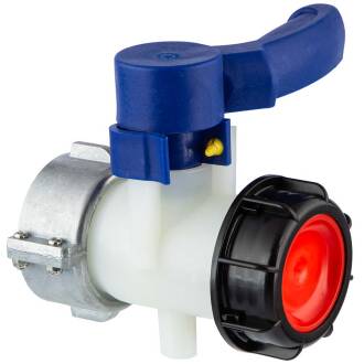Raccordo per cisterna IBC con manicotto in PVC-U