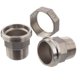 A4 ss male threaded conical union
