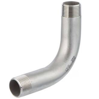V4A Bogen 90° 2fach Aussgengewinde DIN 2983