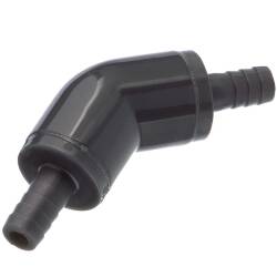 PVC-U Elbow 45&deg;, Double Hose Nozzle double 10mm
