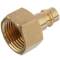 Brass quick release DN 7.2 plug nipple x external thread