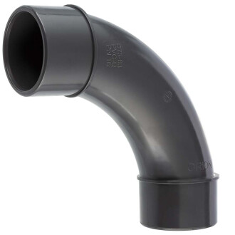 PVC-U Bogen 90° Spritzguss PN 16, 2fach Klebemuffe 75/63mm, Stück