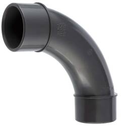 PVC-U Bogen 90&deg; Spritzguss PN 16, 2fach Klebemuffe 75/63mm, St&uuml;ck