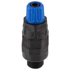 Anbohrschelle 50mm mit Impfventil Schlauch 4/6mm
