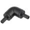 U-PVC elbow 45° with hose tail