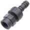 U-PVC female threaded union with hose tail 3/4" x 20mm