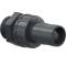 U-PVC male threaded union with hose nozzle 3/4" x 20mm