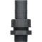 U-PVC male threaded union with hose nozzle 3/4" x 20mm