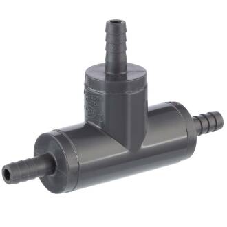 Raccordo a T in PVC-U 90°, portagomma triplo
