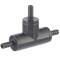 Raccordo a T in PVC-U 90°, portagomma triplo