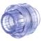 U-PVC trasparent solvent union
