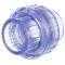 PVC-U Verschraubung Transparent, 2fach Klebemuffe 32mm