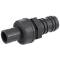 U-PVC solvent union, double hose nozzle