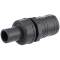 U-PVC solvent union, double hose nozzle