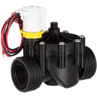 RPE Niederdruck Magnetventil 1" Innengewinde 9 - 12 VDC bistabile mit flow control
