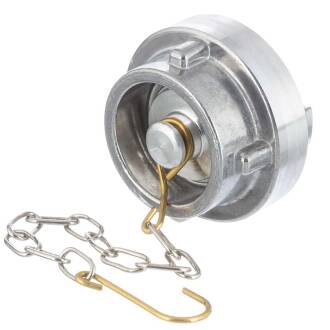 Storz end cap with chain aluminium