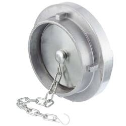 Storz Blindkupplung mit Kette, Aluminium 110-A