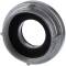 Storz coupling with female thread aluminium
